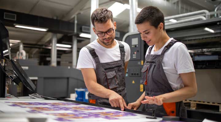 What is lithographic print?