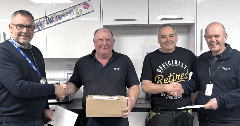 Happy Retirement Rob and Paul!